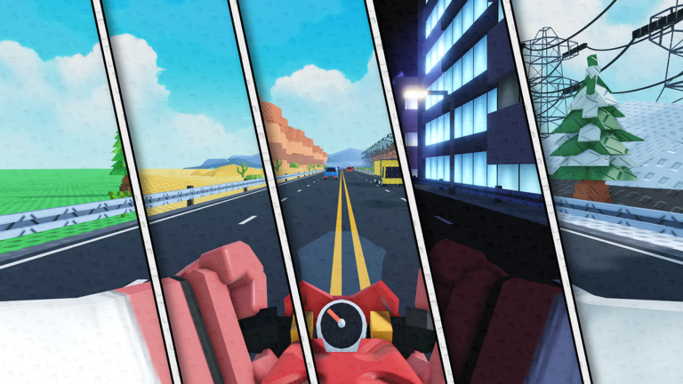Artwork for the HIGHWAY RIDER UPDATE event in Endless GAMES