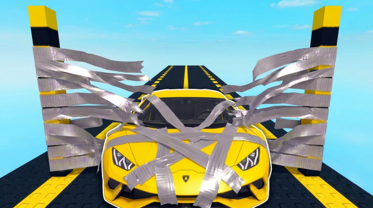 Artwork for the ADMIN ABUSE event in Cars VS Tape