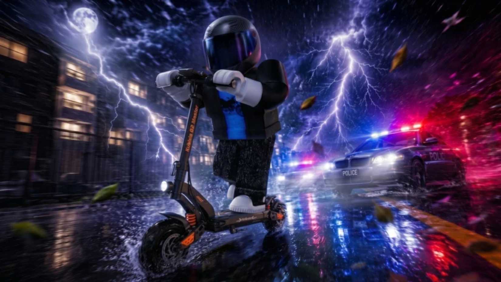 Ausom Scooter World character
