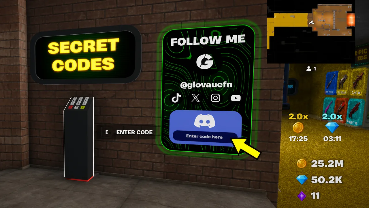 How to redeem BACKROOMS ROGUELIKE Fortnite codes