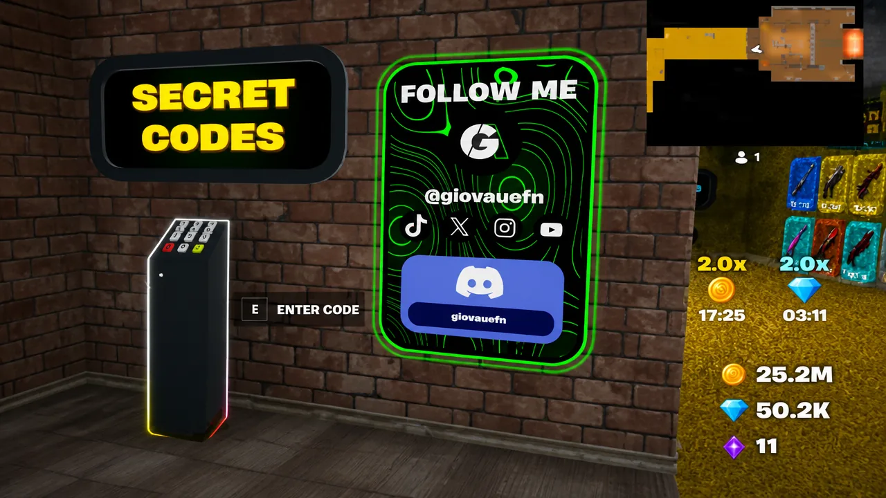 How to redeem BACKROOMS ROGUELIKE Fortnite codes