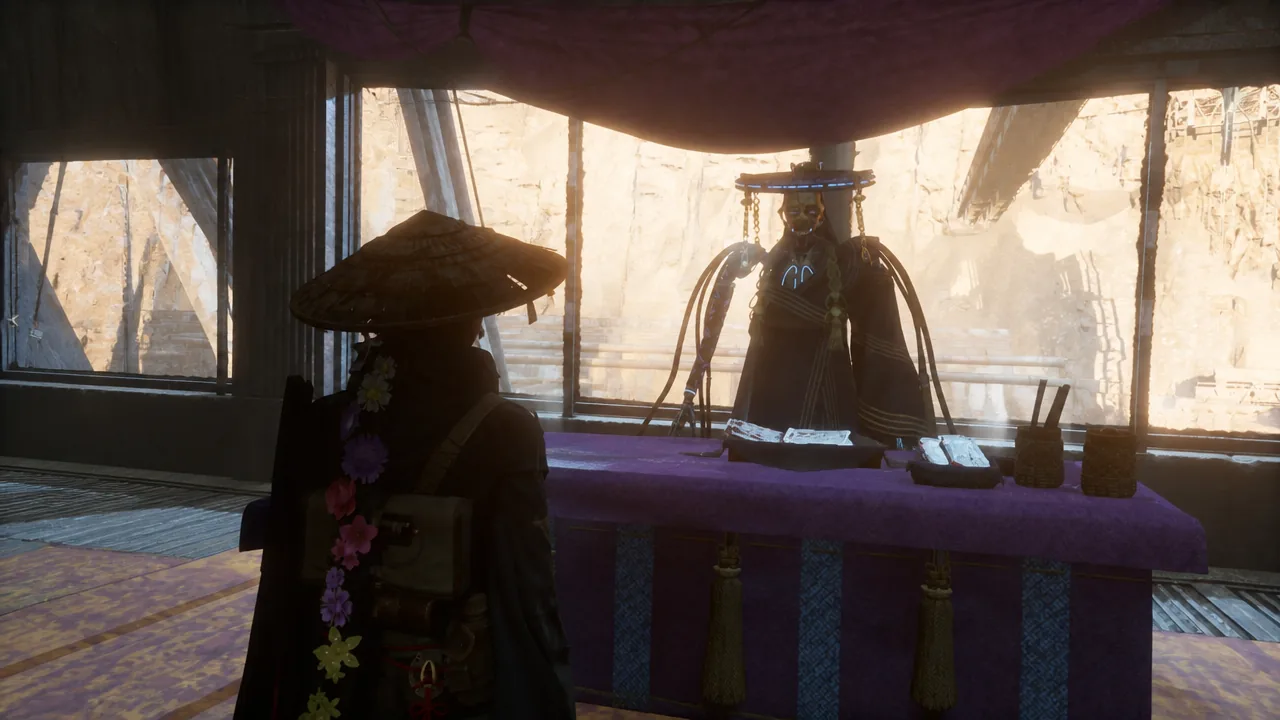 Emma speaks to Overseer Gigi in Beast of Reincarnation