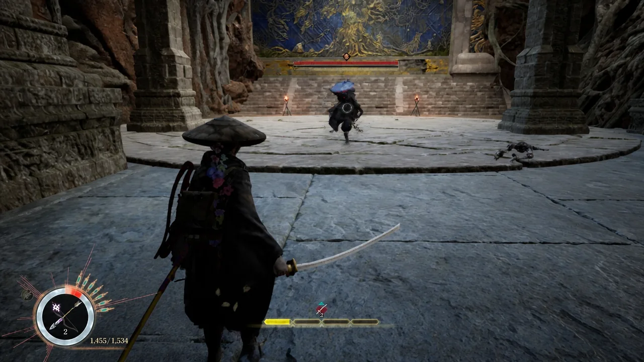 Emma is shown fighting a Swordmaster Golem in Beast of Reincarnation
