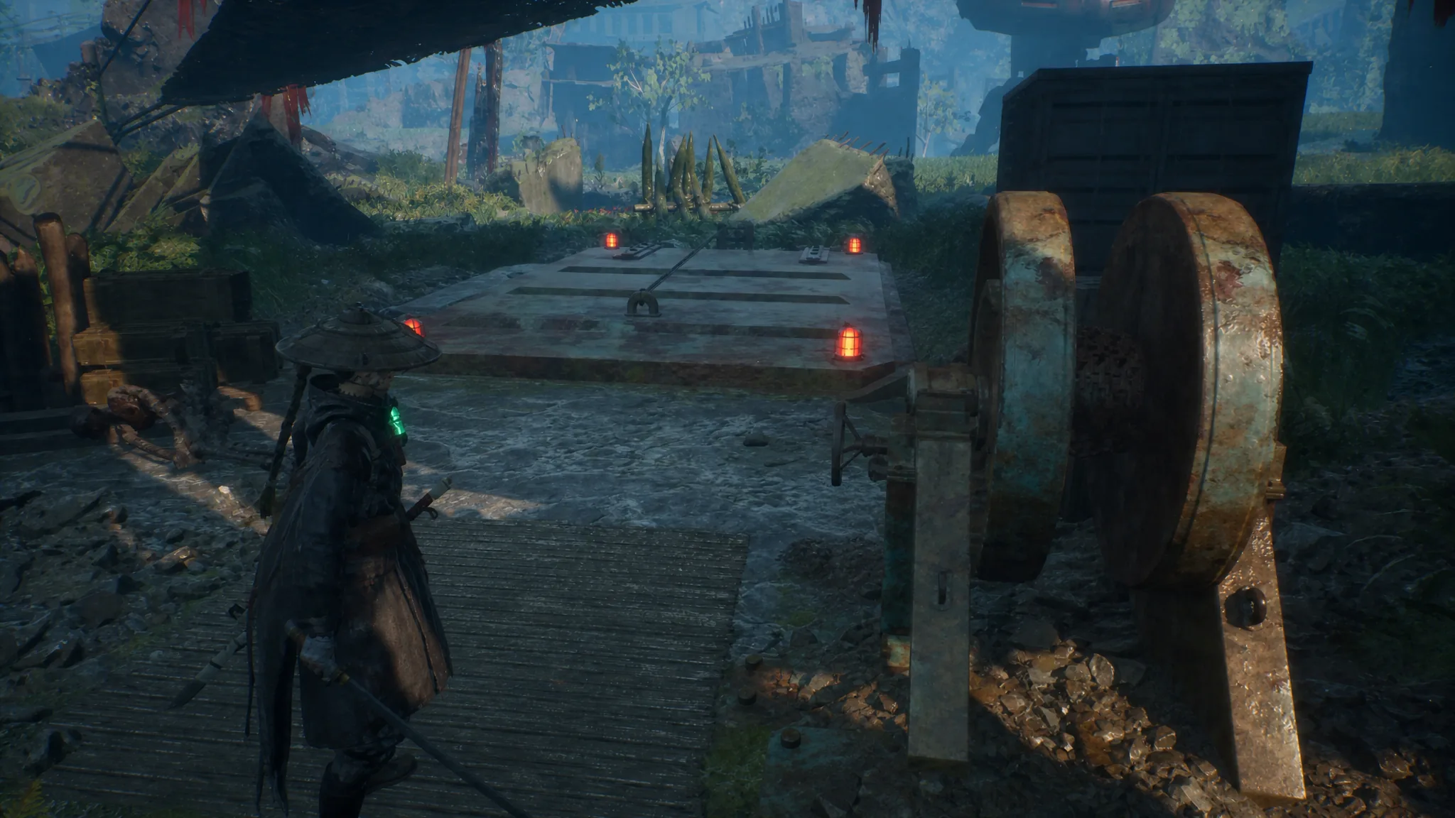 The machine used to open subcitys in Beast of Reincarnation