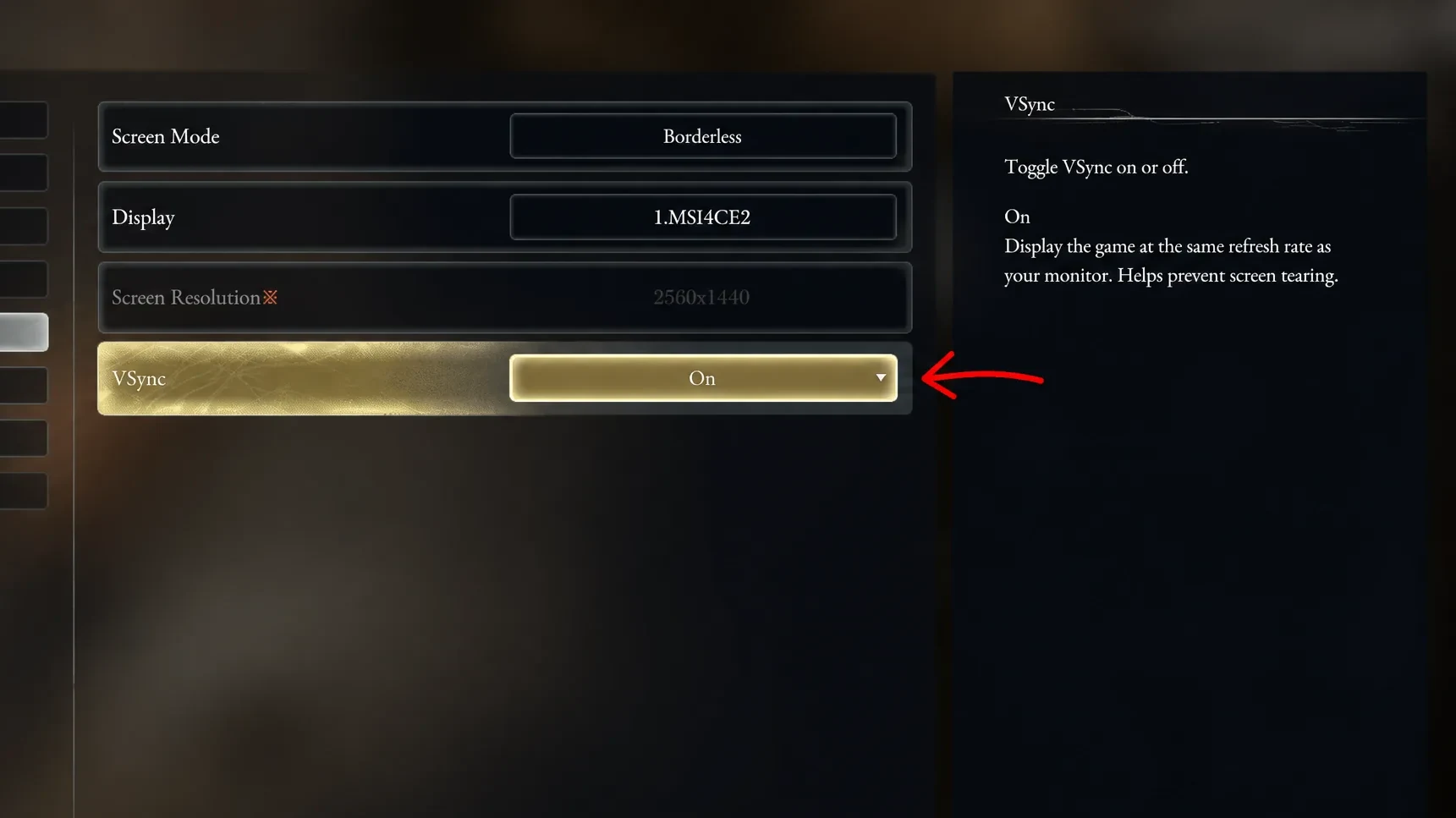 Beast of Reincarnation graphics settings
