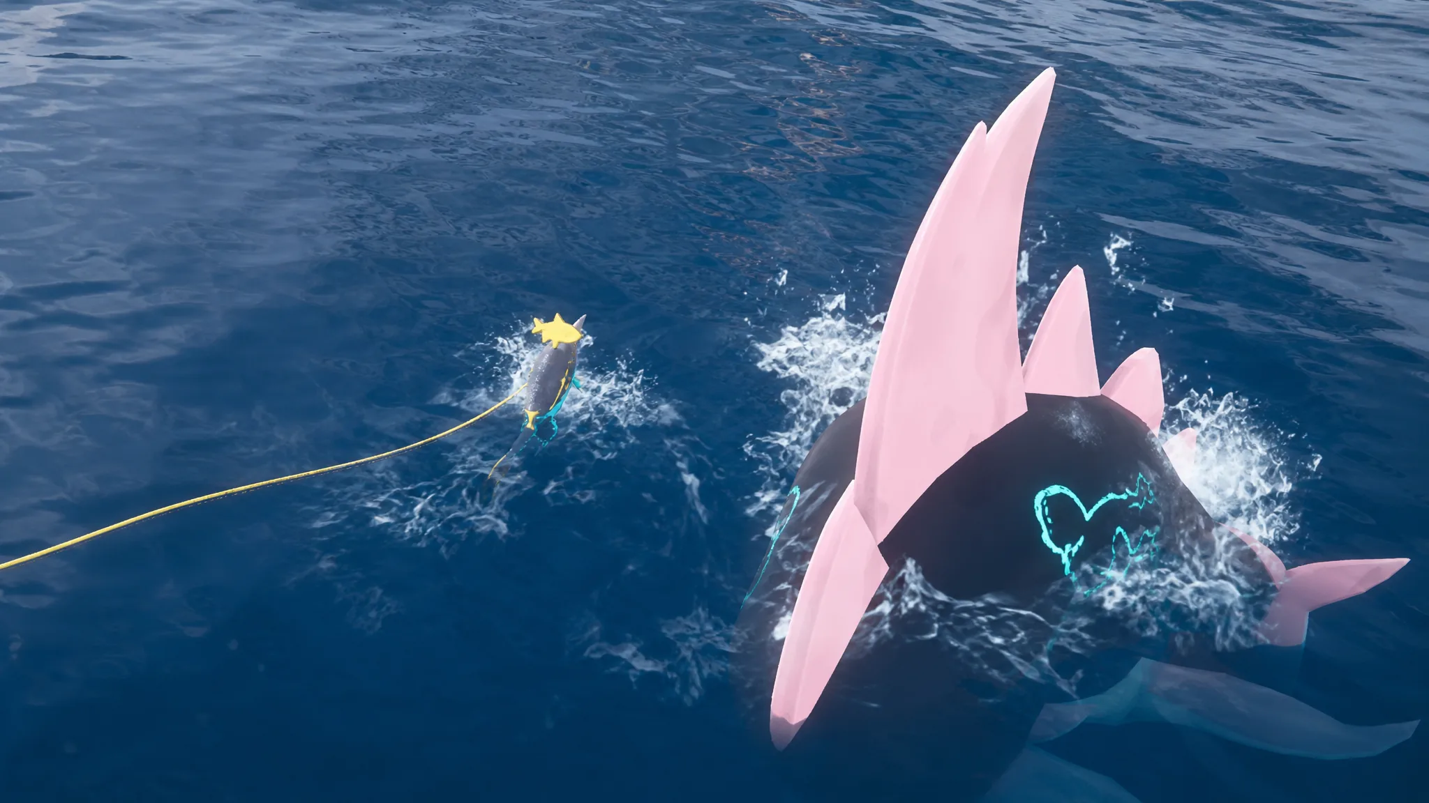 Fishing Comparison for Capture Gauge with and without Whalaska Ignis