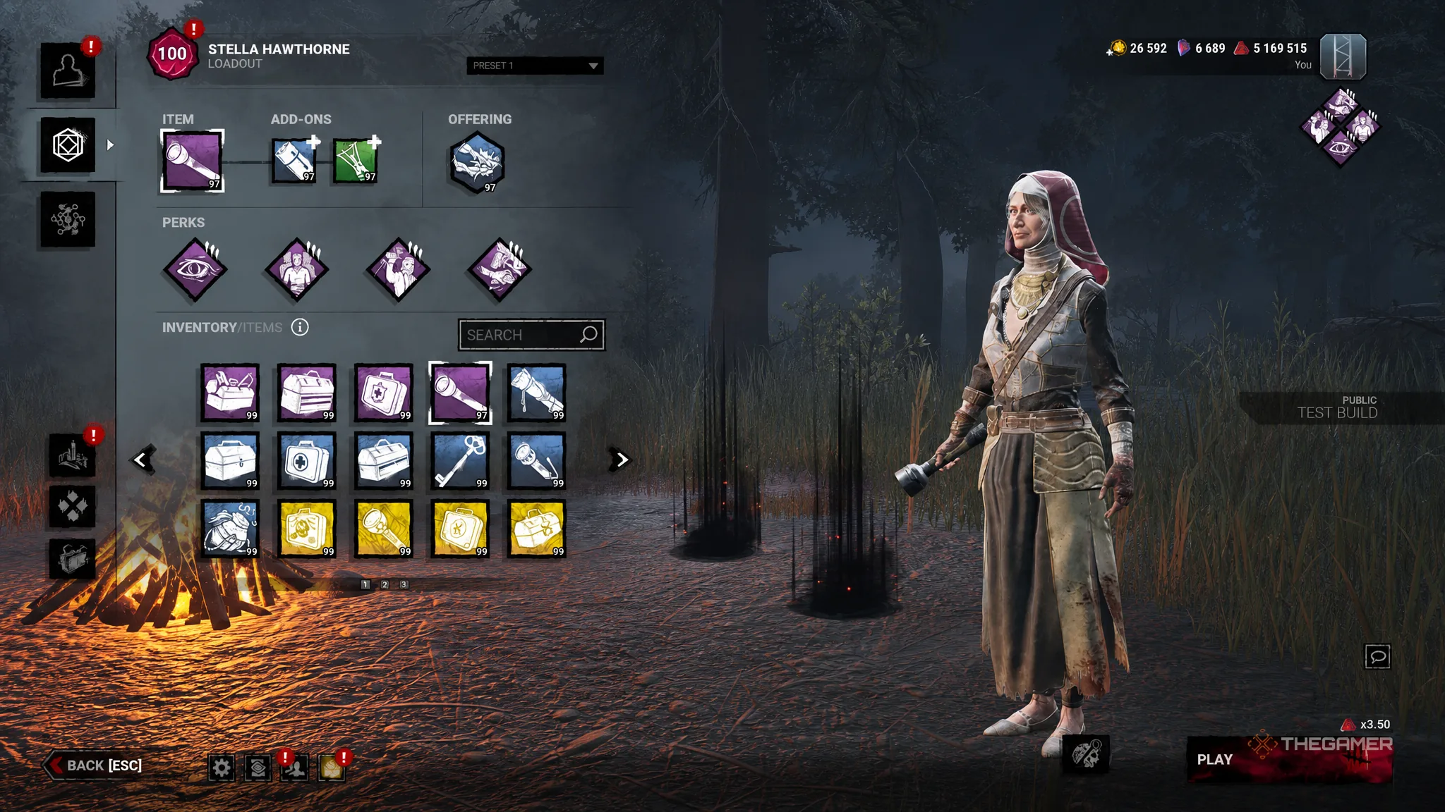 Dead By Daylight great build against The Judgement with a flashlight