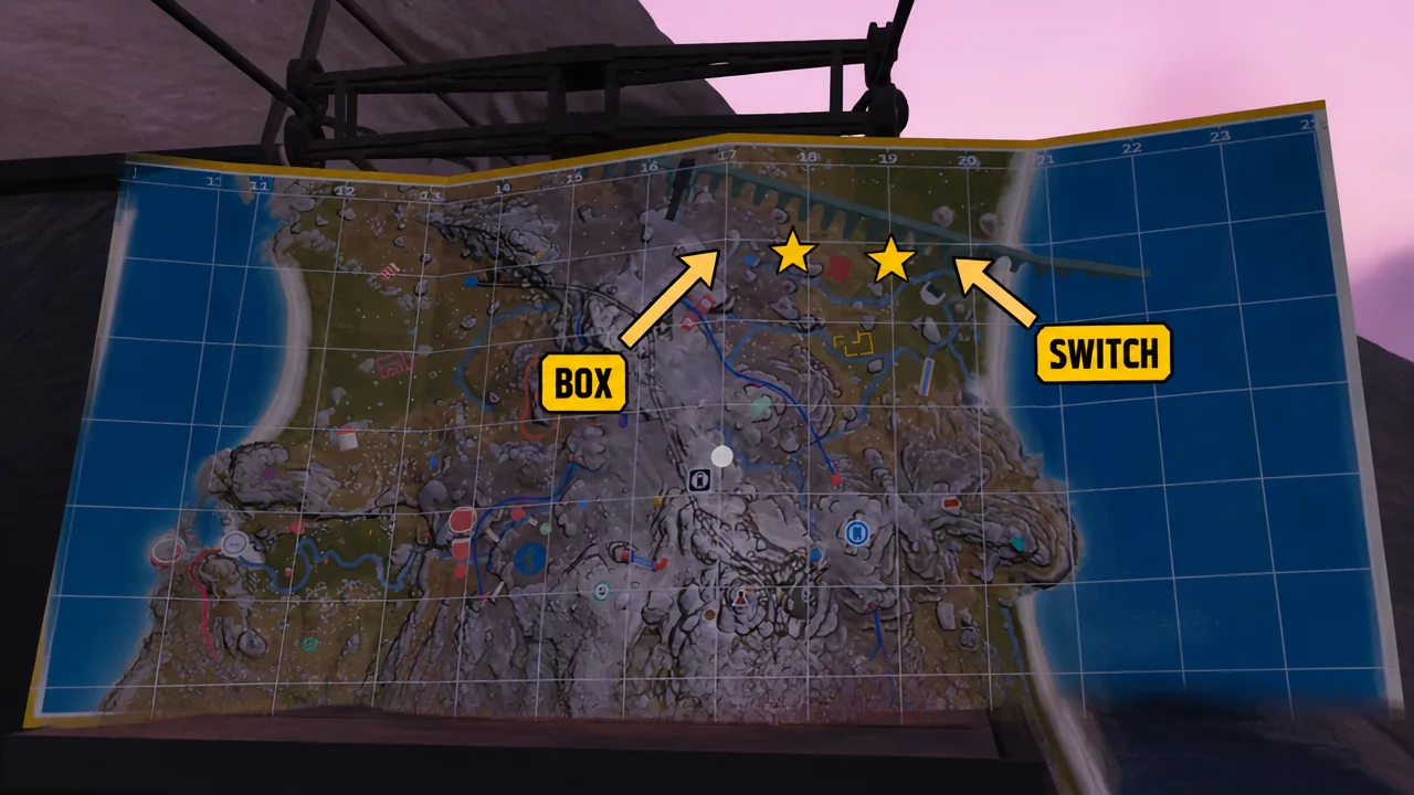 coordinates puzzle big walk