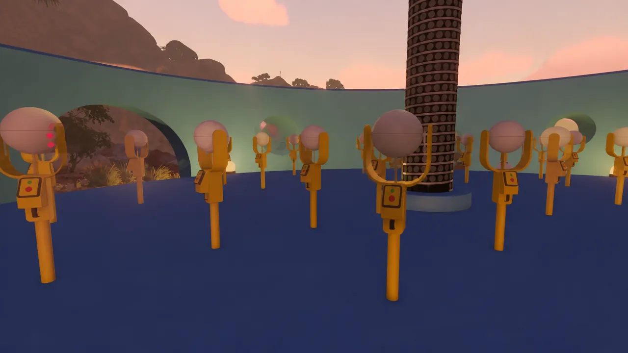 Yellow Stand puzzle Big walk