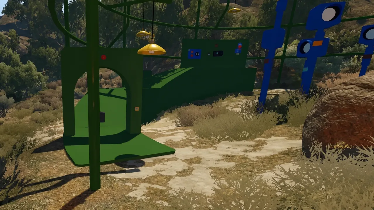 Blue Signal Puzzle location