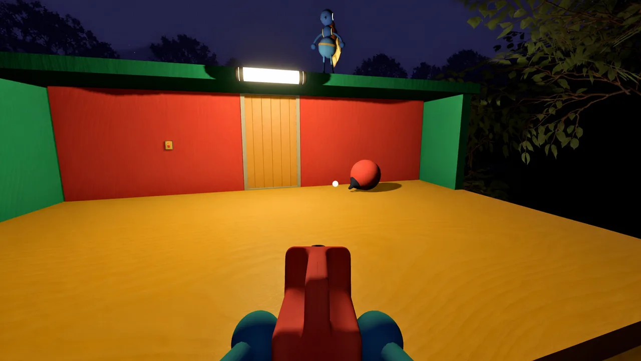 Blue Tower Obstacle Course Puzzle Big Walk (1)