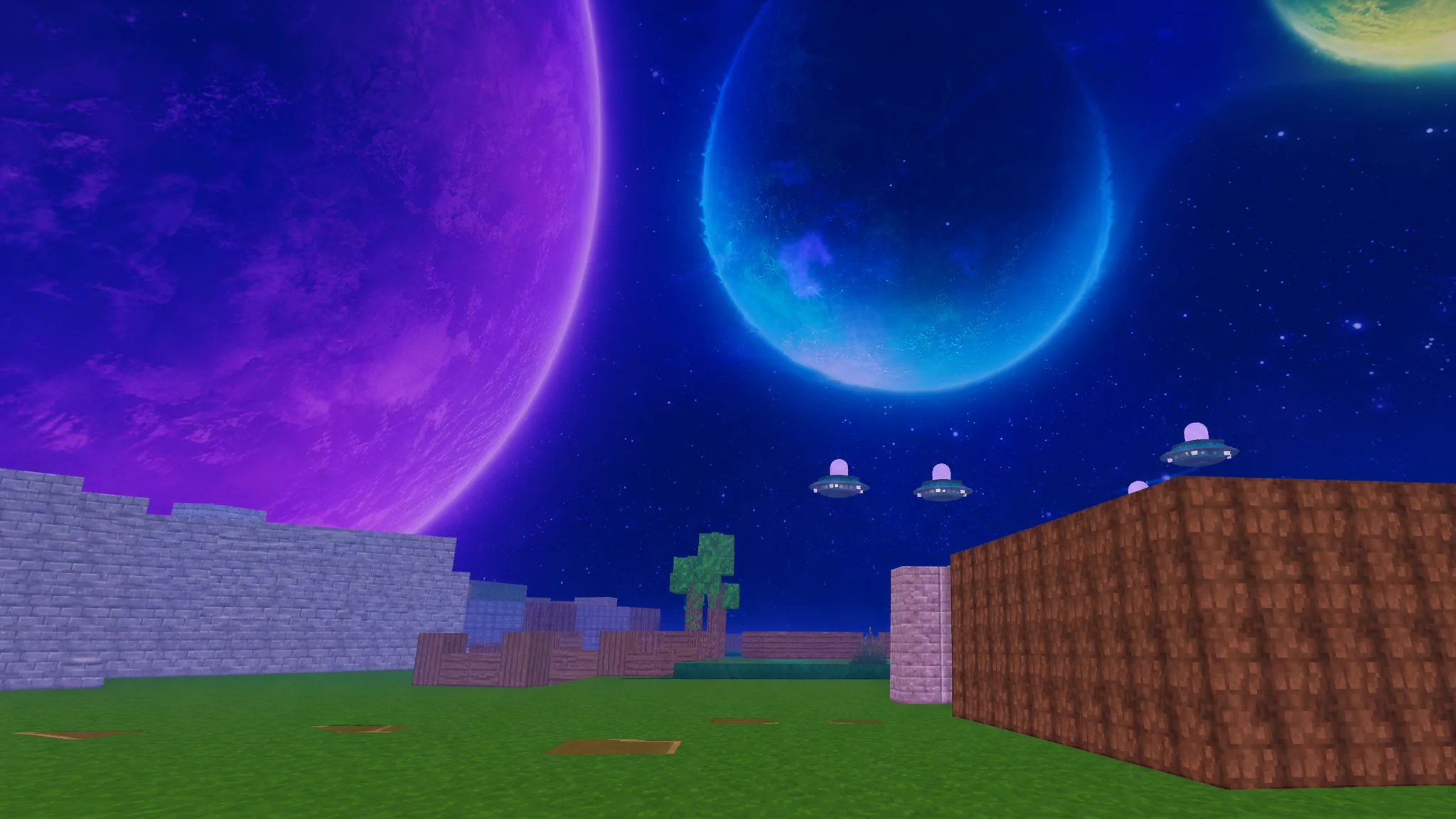 image showing the Cosmic Invasion Event in Build a Base and Steal