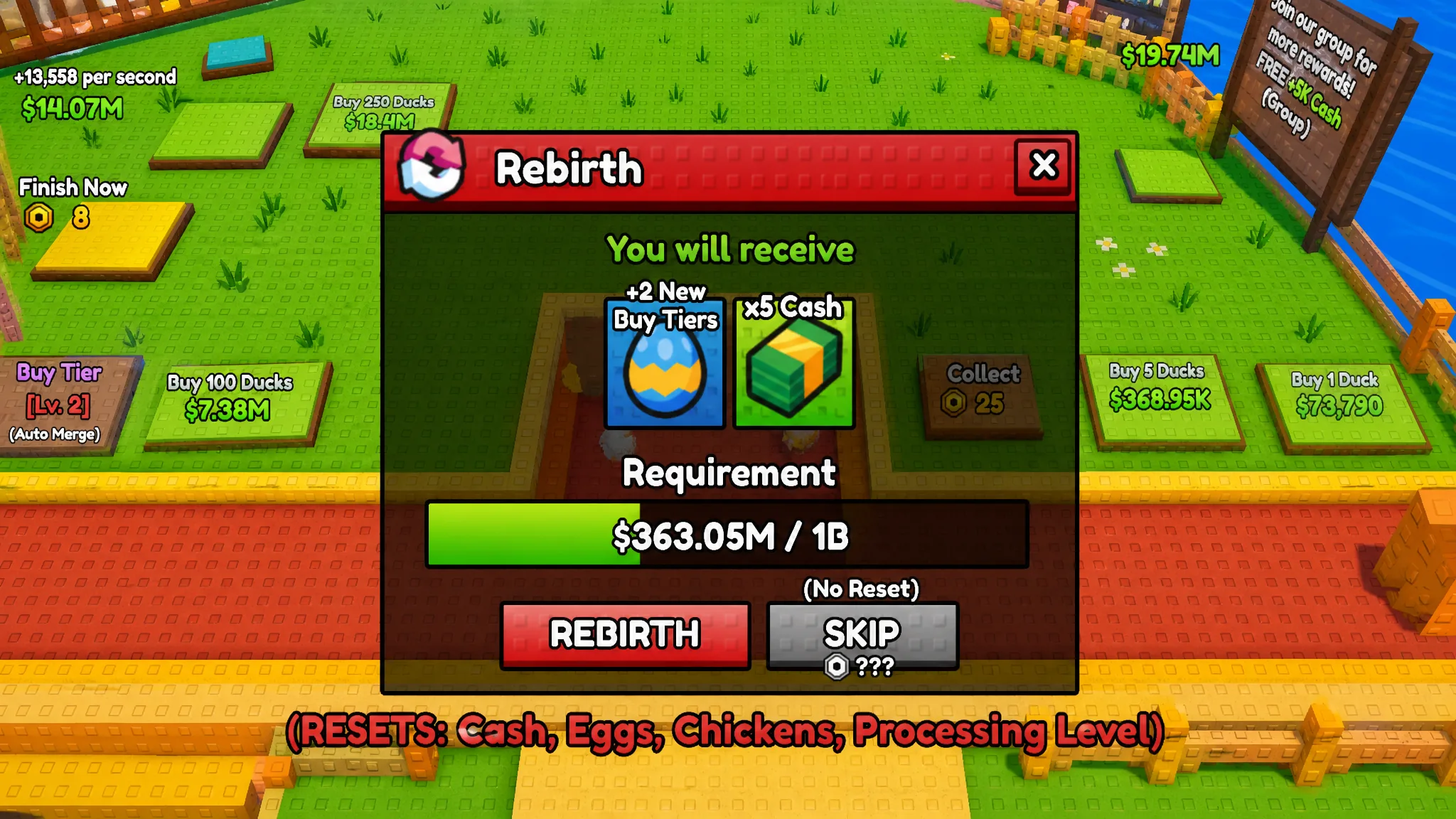 Rebirth system