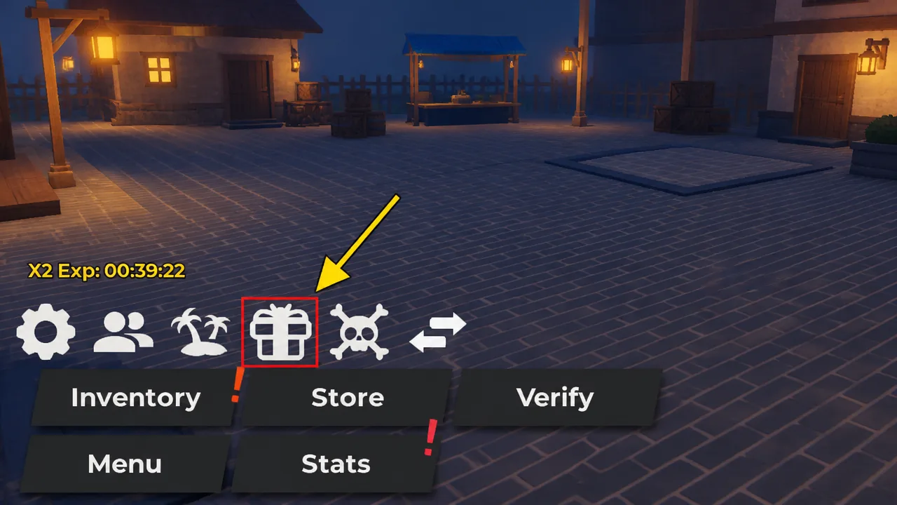 The Codes Icon in Haze Seas Roblox Experience
