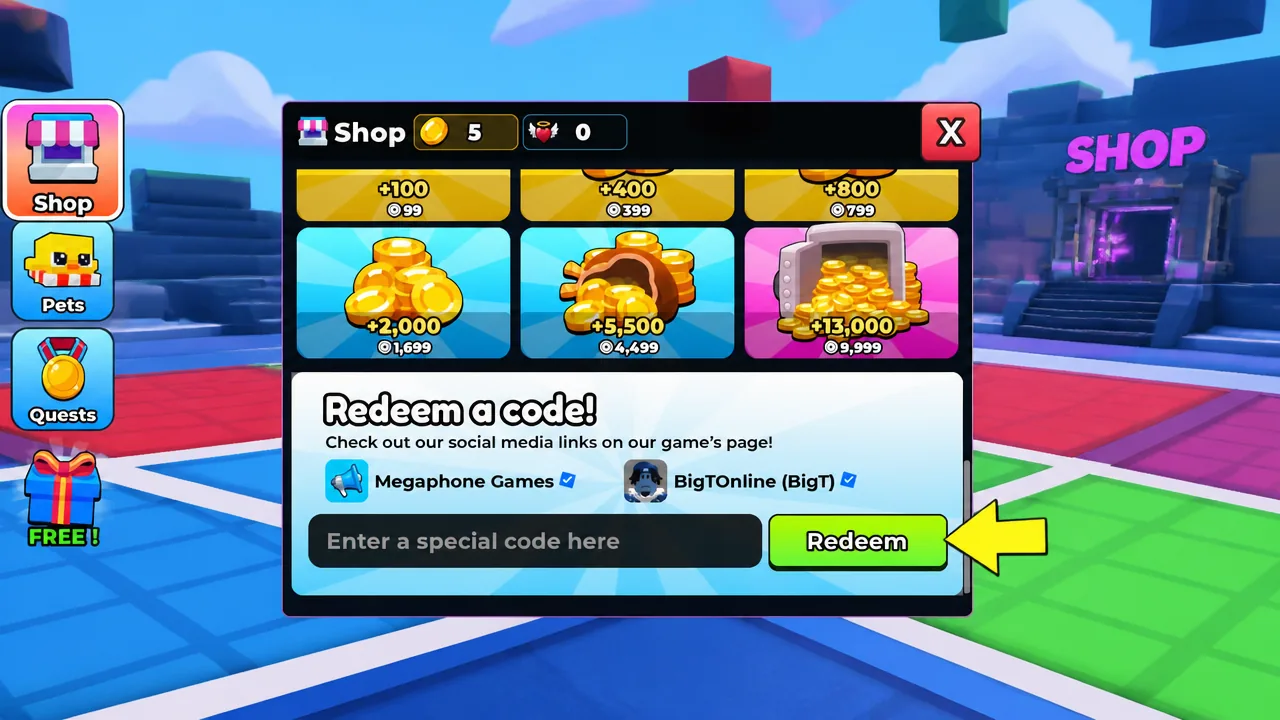 Color Escape the codes tab