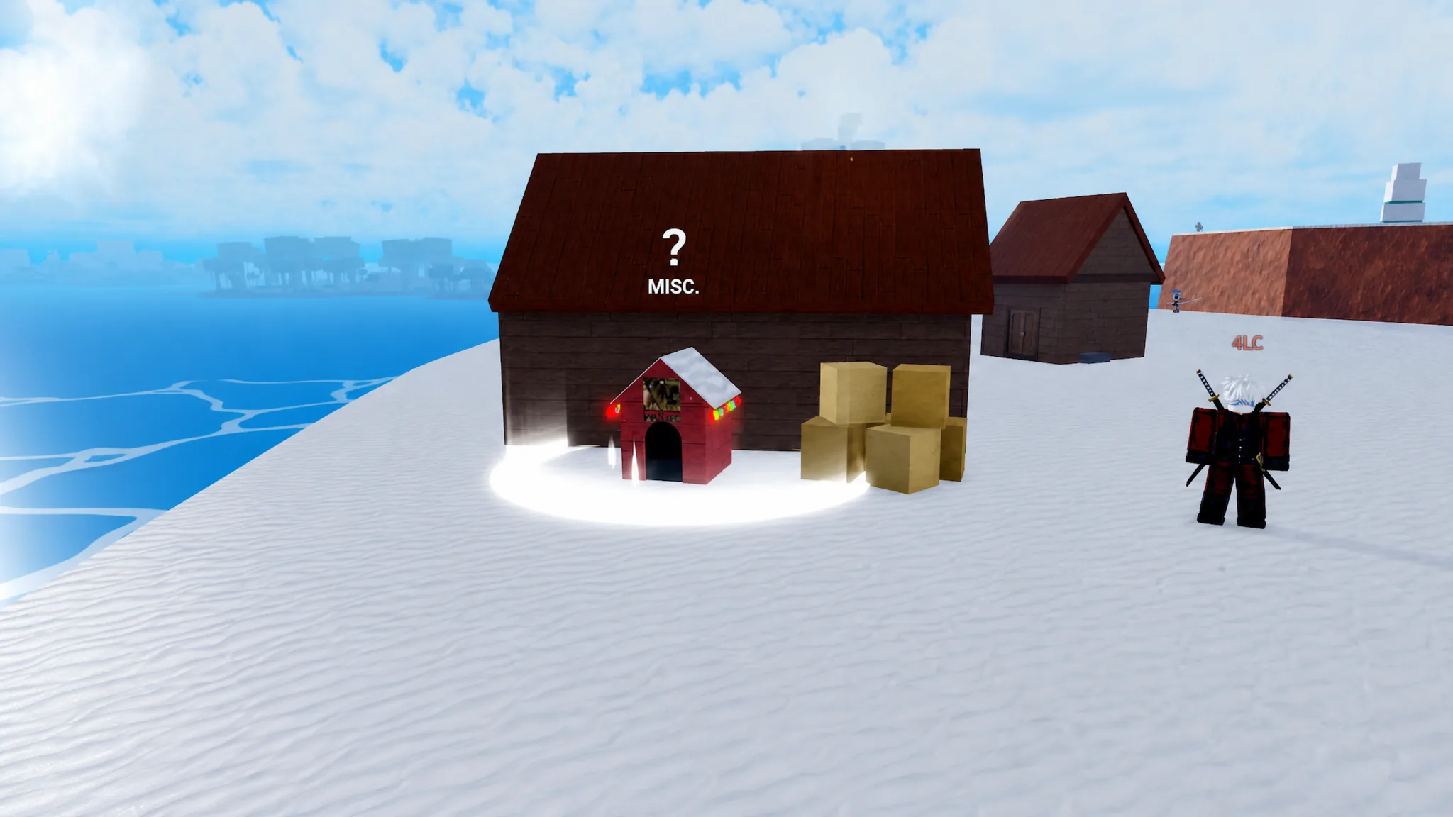 A Dog House in Blox Fruits Sea 1