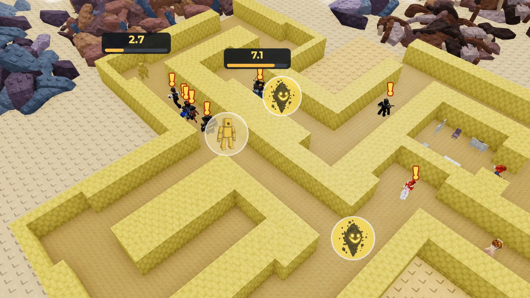 Building Maze in Build Your Backrooms