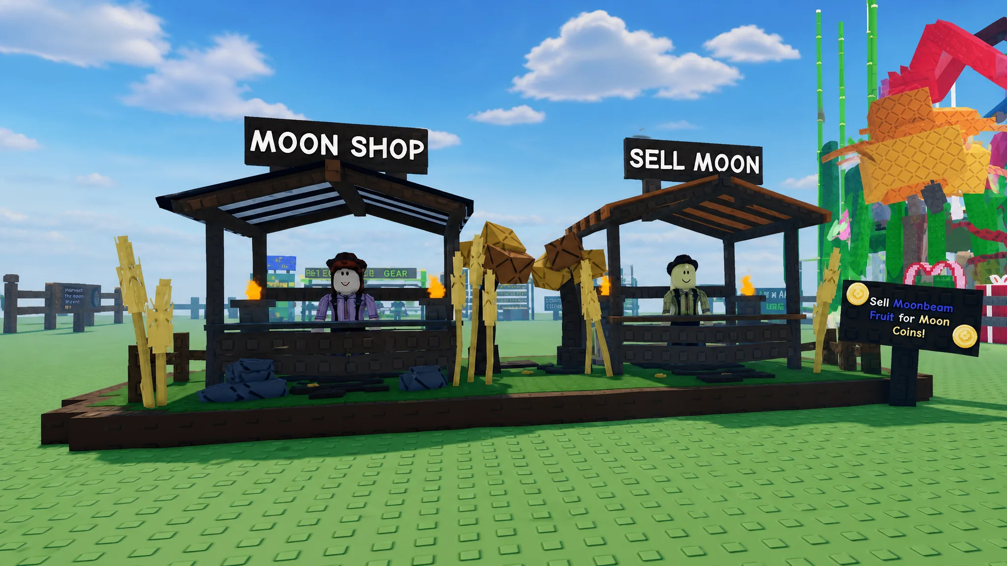 Moon Shop in Grow A GArden