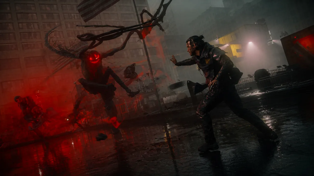 Control Resonant screenshot featuring Dylan fighting the Hiss without a parry system