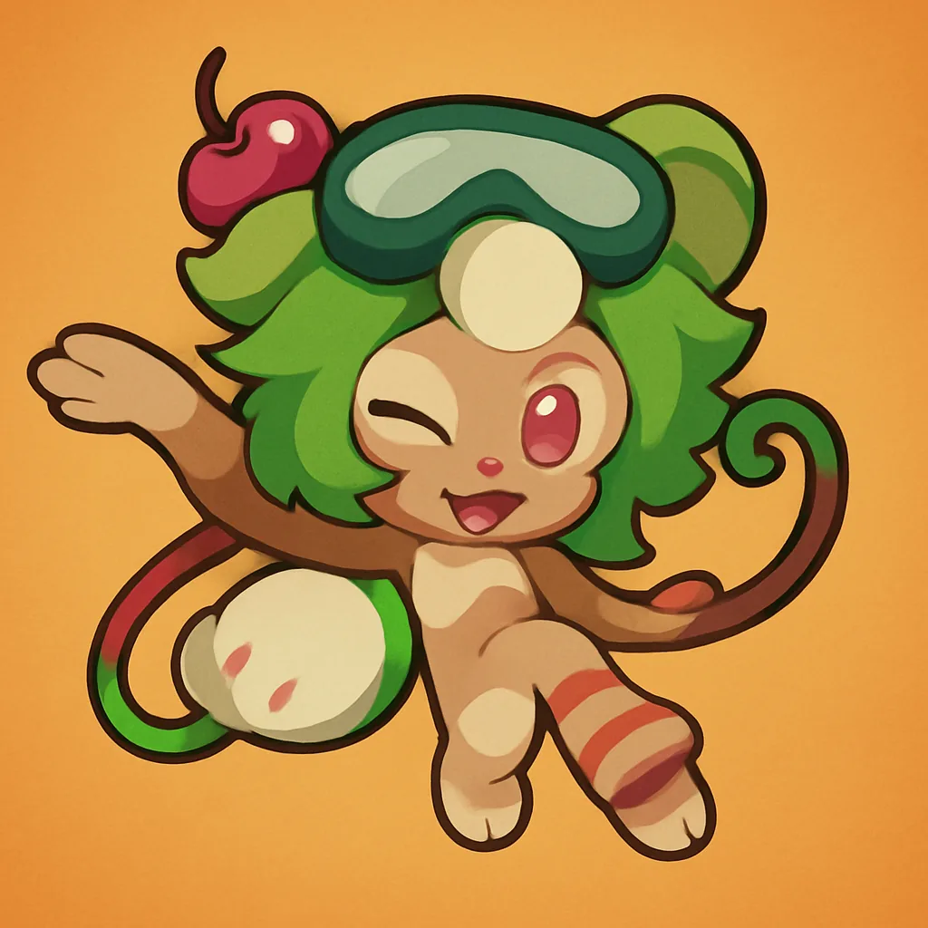 Melon Soda Cookie