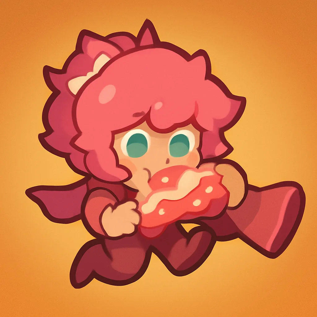Strawberry Crepe Cookie