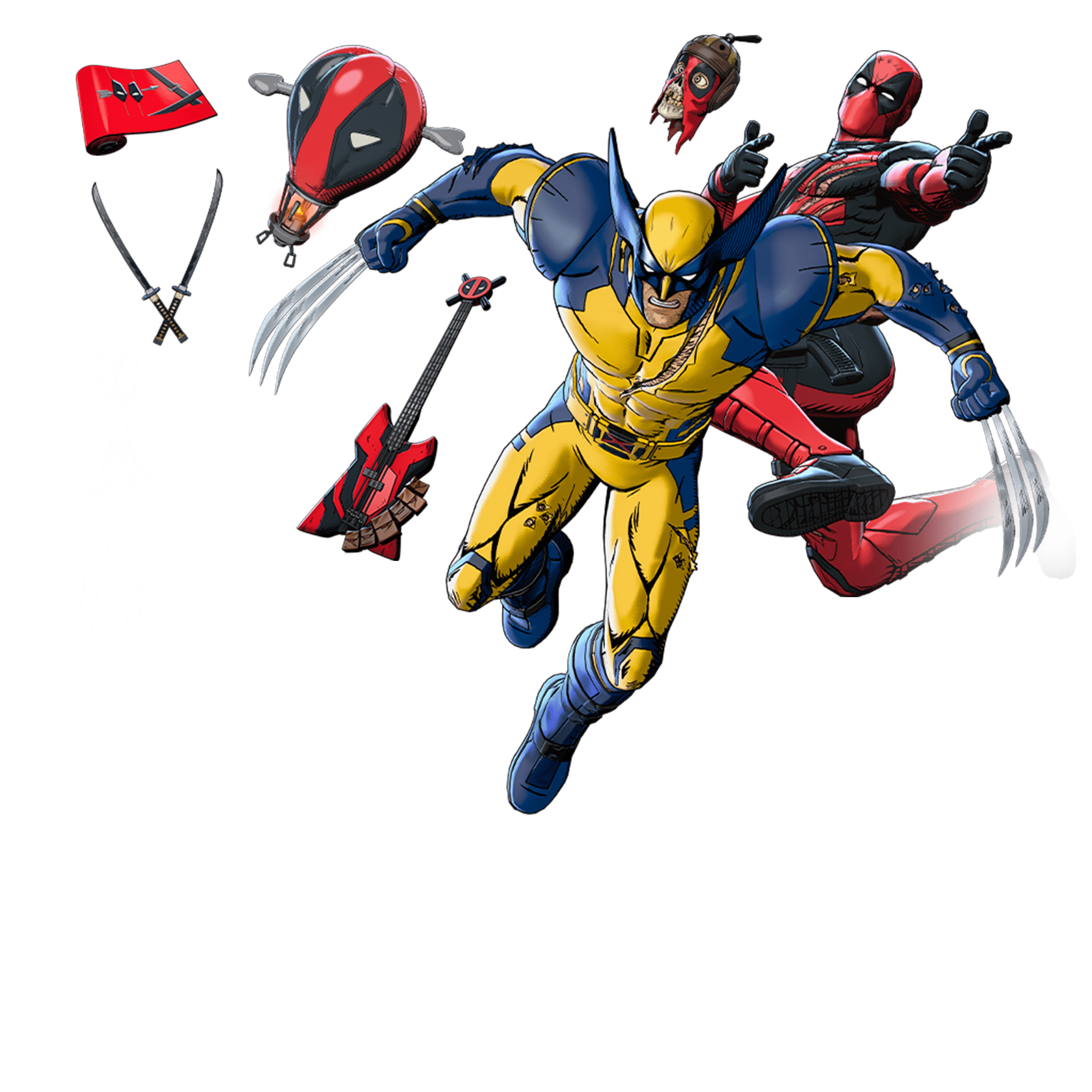 Deadpool & Wolverine Bundle — Fortnite item shop
