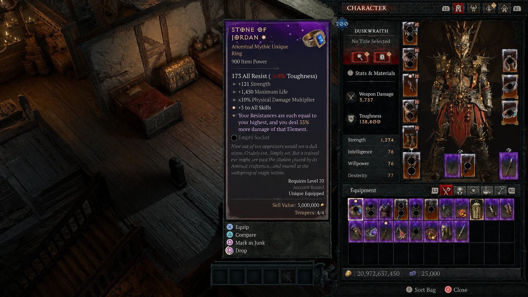 Diablo 4 Season 15 Legacy Unique items