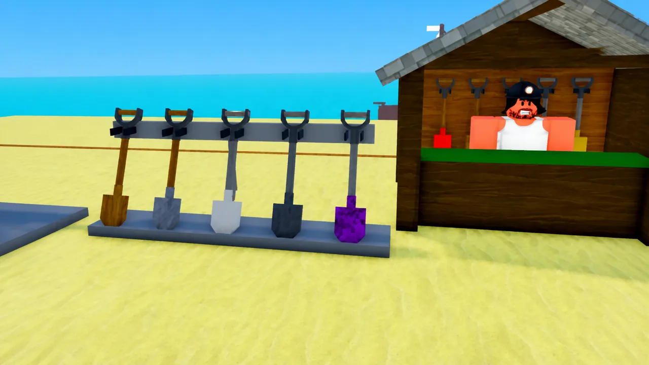 Dig and Clean Shovels tier list