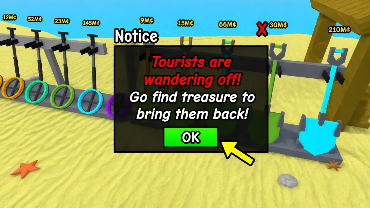 How to get tourists to come back in Dig and Clean