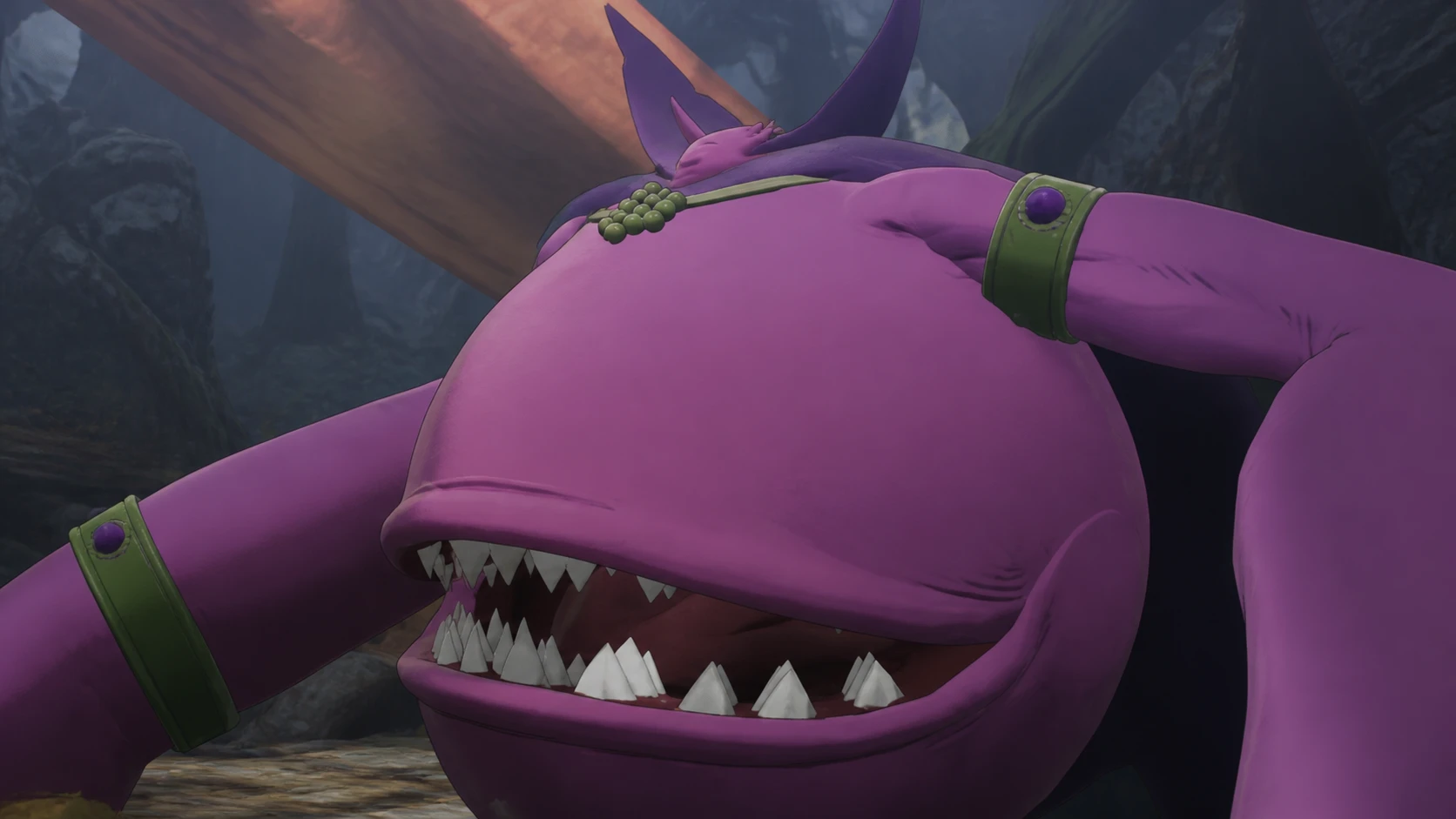 Bacchusmon preparing to fight