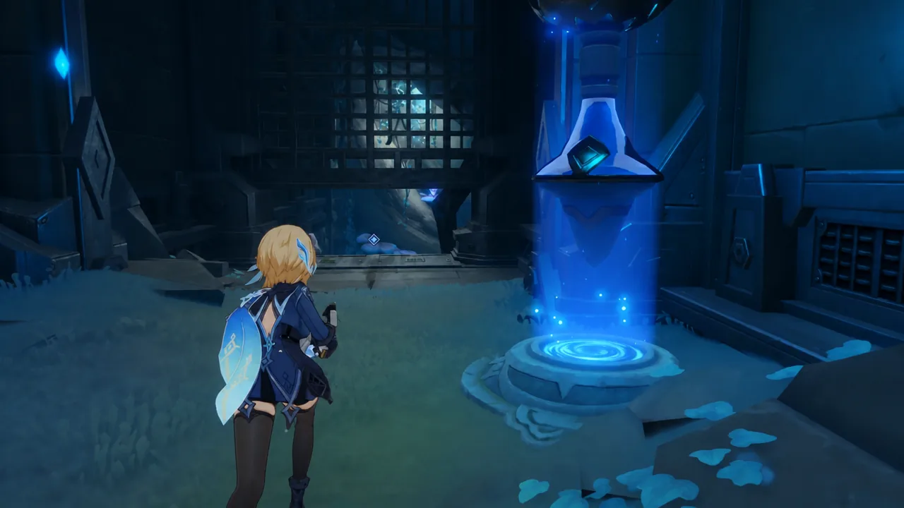 genshin-impact-down-in-the-dumps-quest-guide-blue-red-white-key-location - find a way out of the sewer