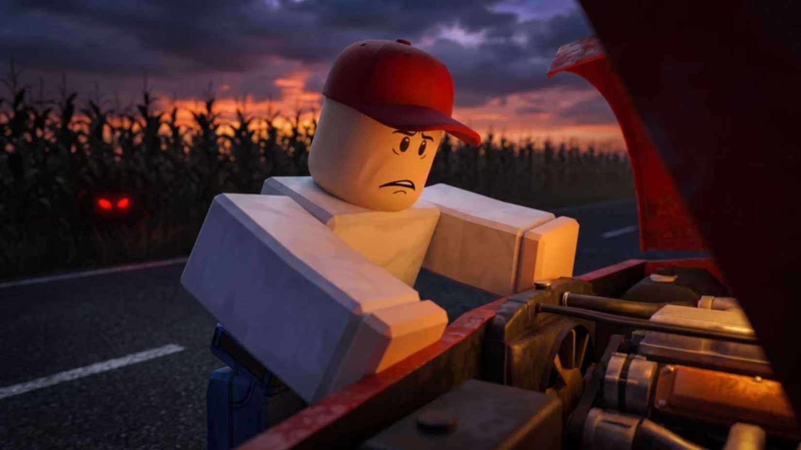 A Trucker's Journey character
