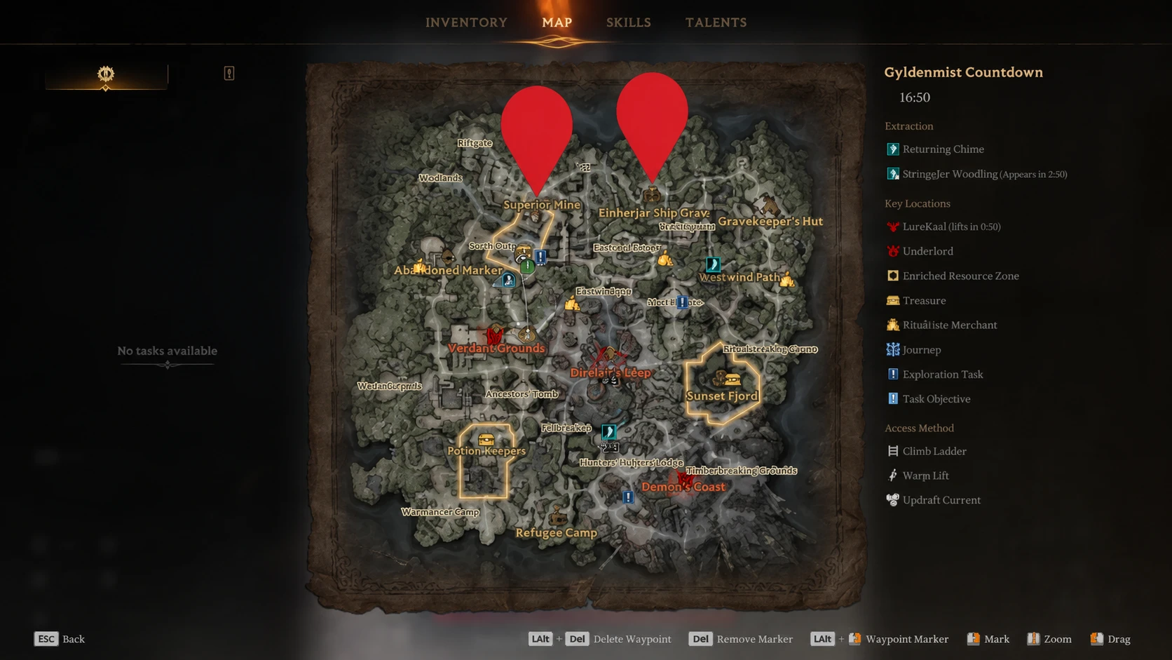 Watchtower chest key location in Mistfall Hunter
