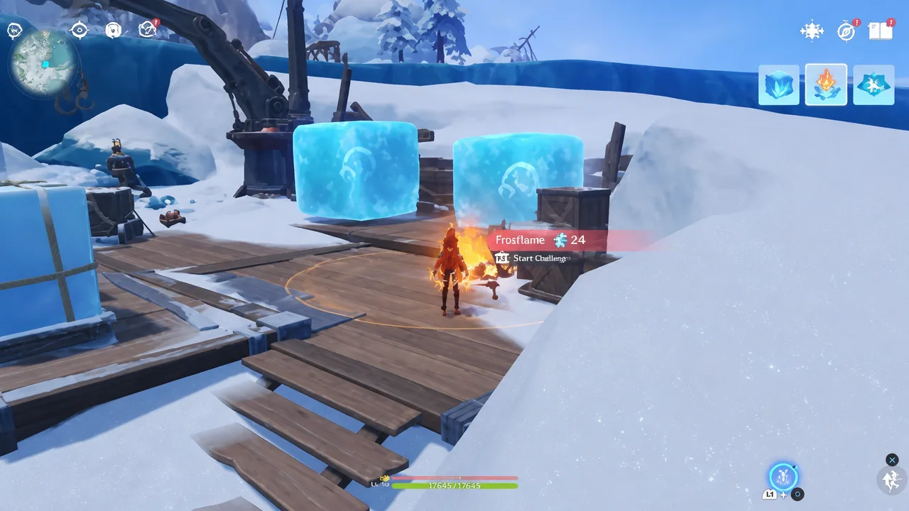 How To Solve Matching Ice Cube Puzzle In Genshin Impact 2