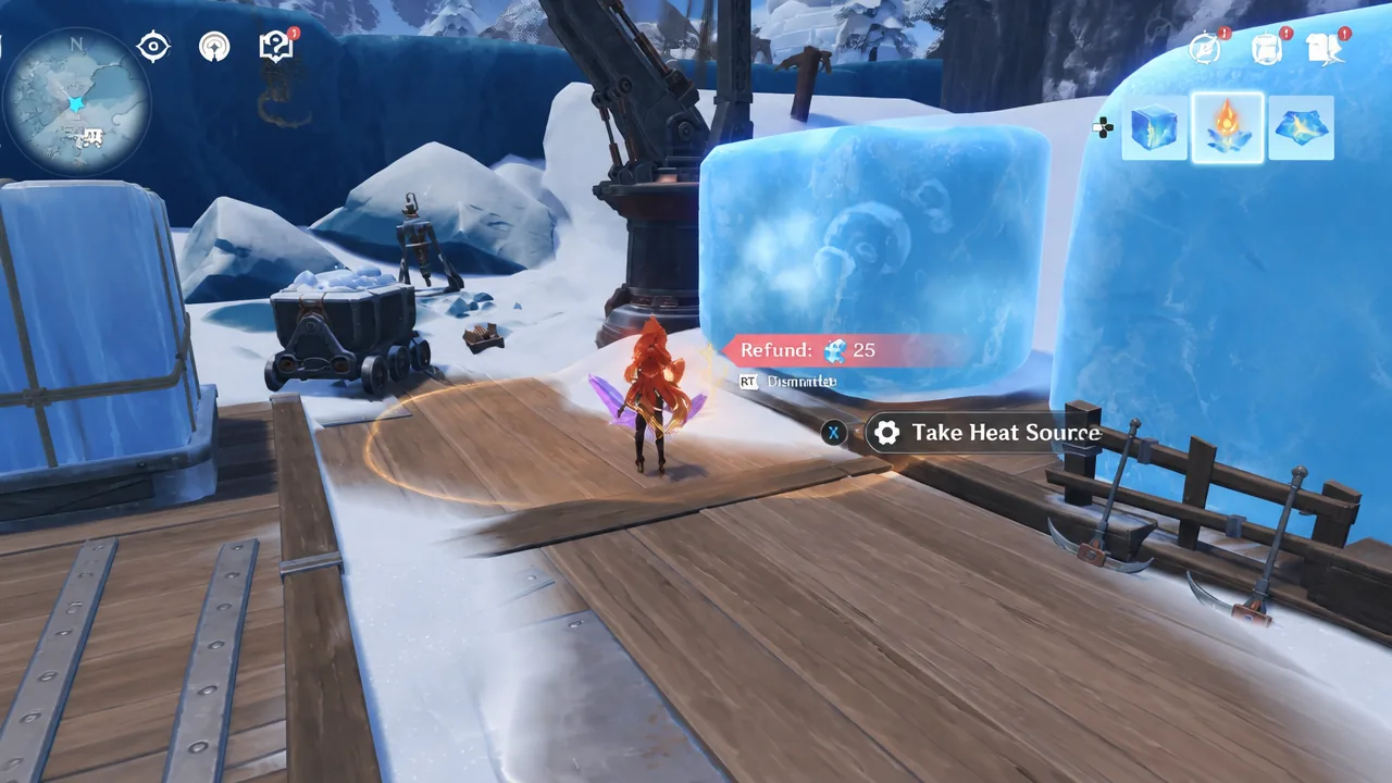 How To Solve Matching Ice Cube Puzzle In Genshin Impact