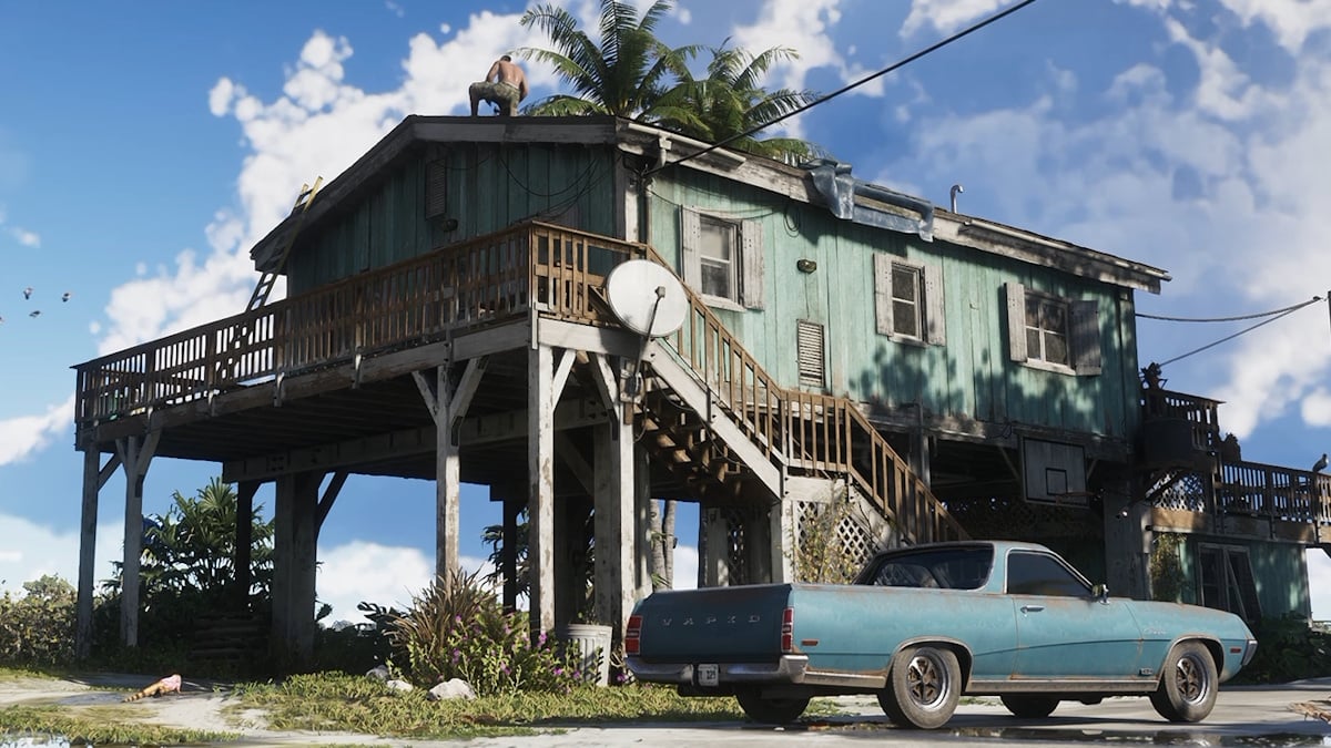 Jason's beach safe house exterior in GTA 6