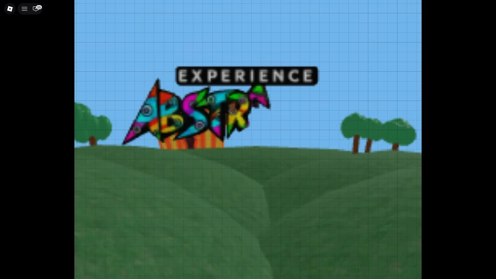 The Experience sign above the colorful circus entrance as the map loads in