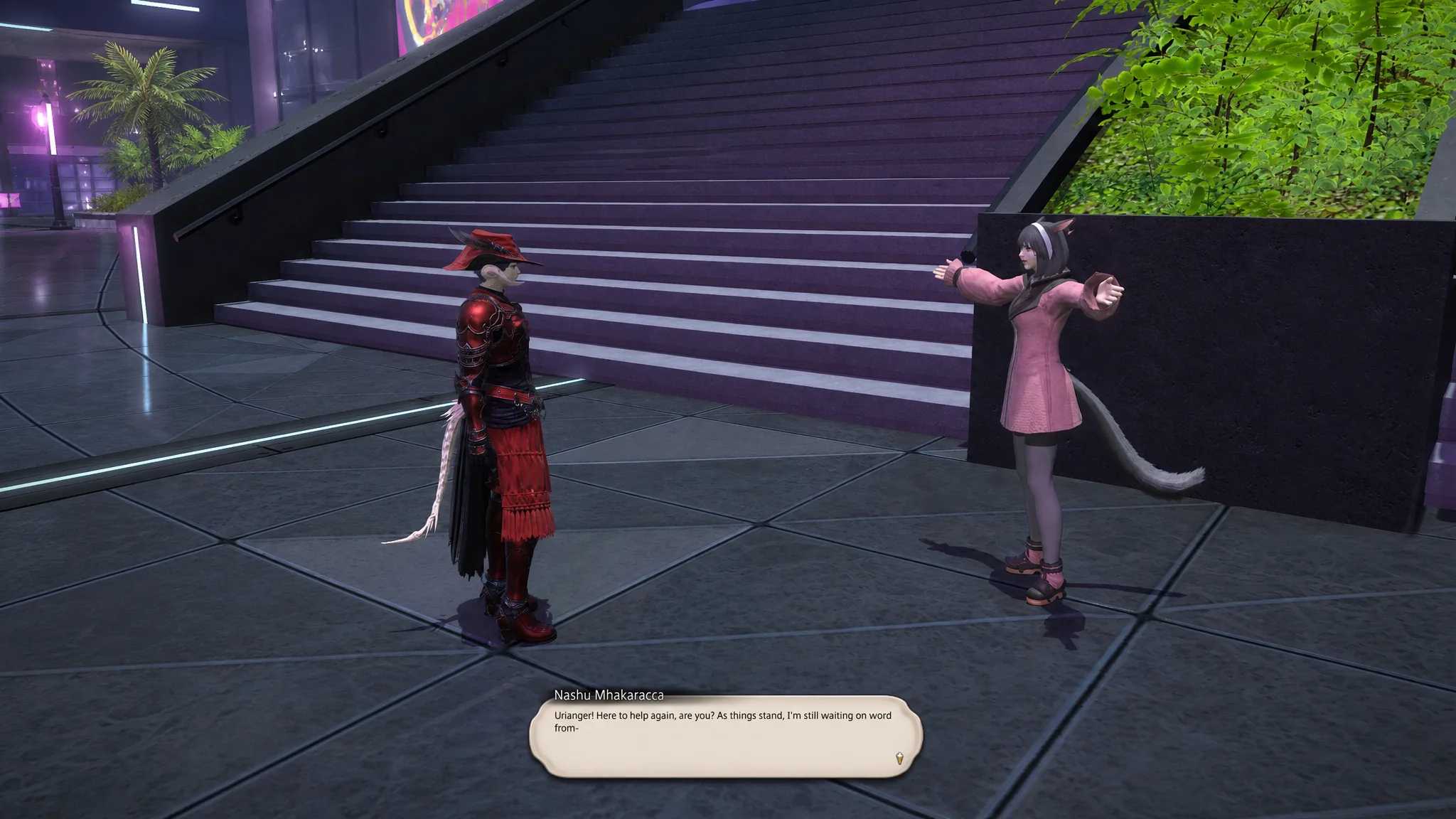 Hildibrand quest cutscene moment