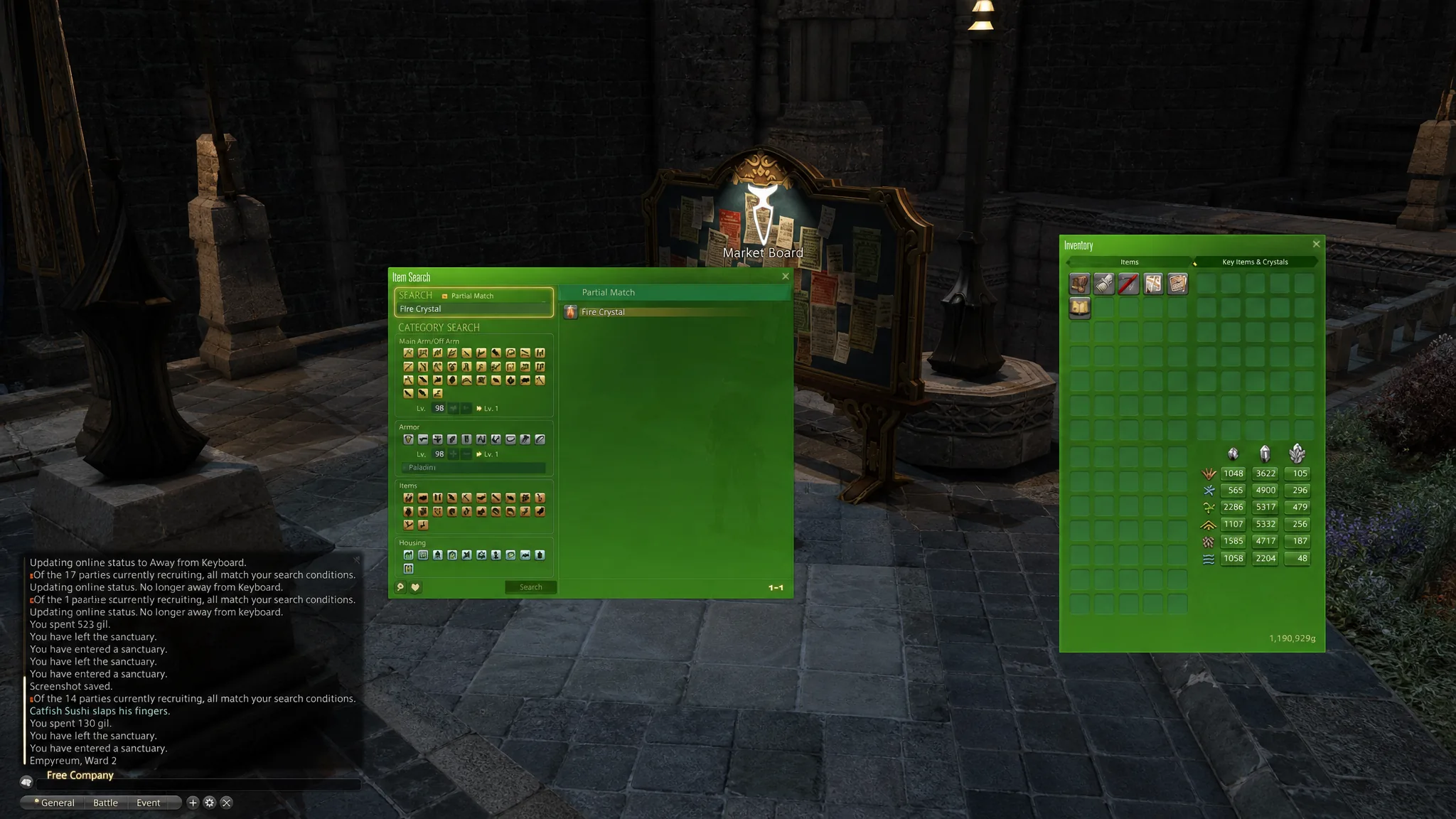 Grand Company Expert Delivery and Duck Bones in Final Fantasy XIV