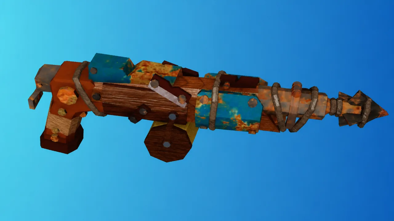 Scrap-Cannon Harpoon Gun in Fisch