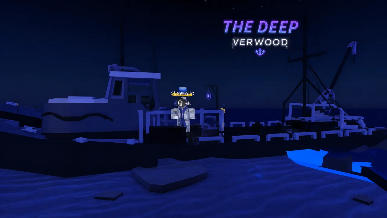 Luminous Rod in Fisch