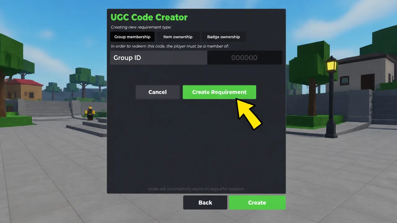 Flex UGC code creator
