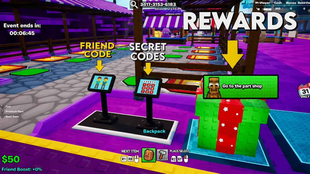 Fortnite Brainrot Defense Codes - 2