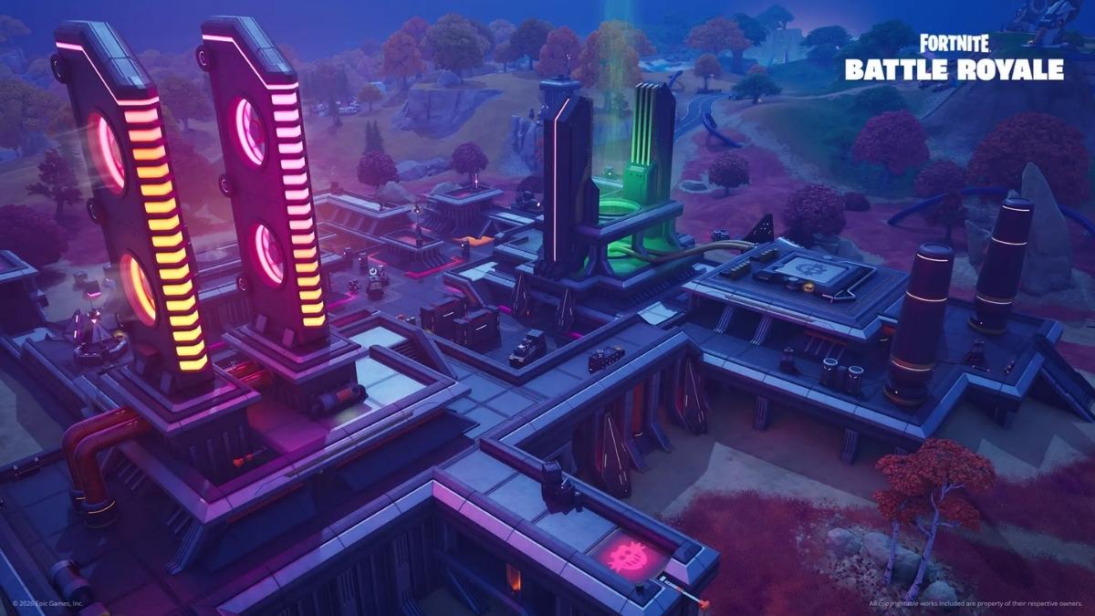 Reality's Reign, a POI packed with pipes, cabling, and large machinery