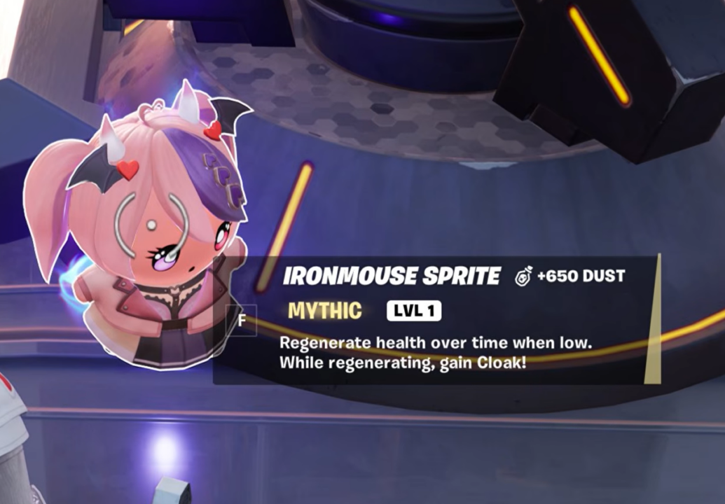 Fortnite Ironmouse Sprite: How to Get the Mythic and What It Does