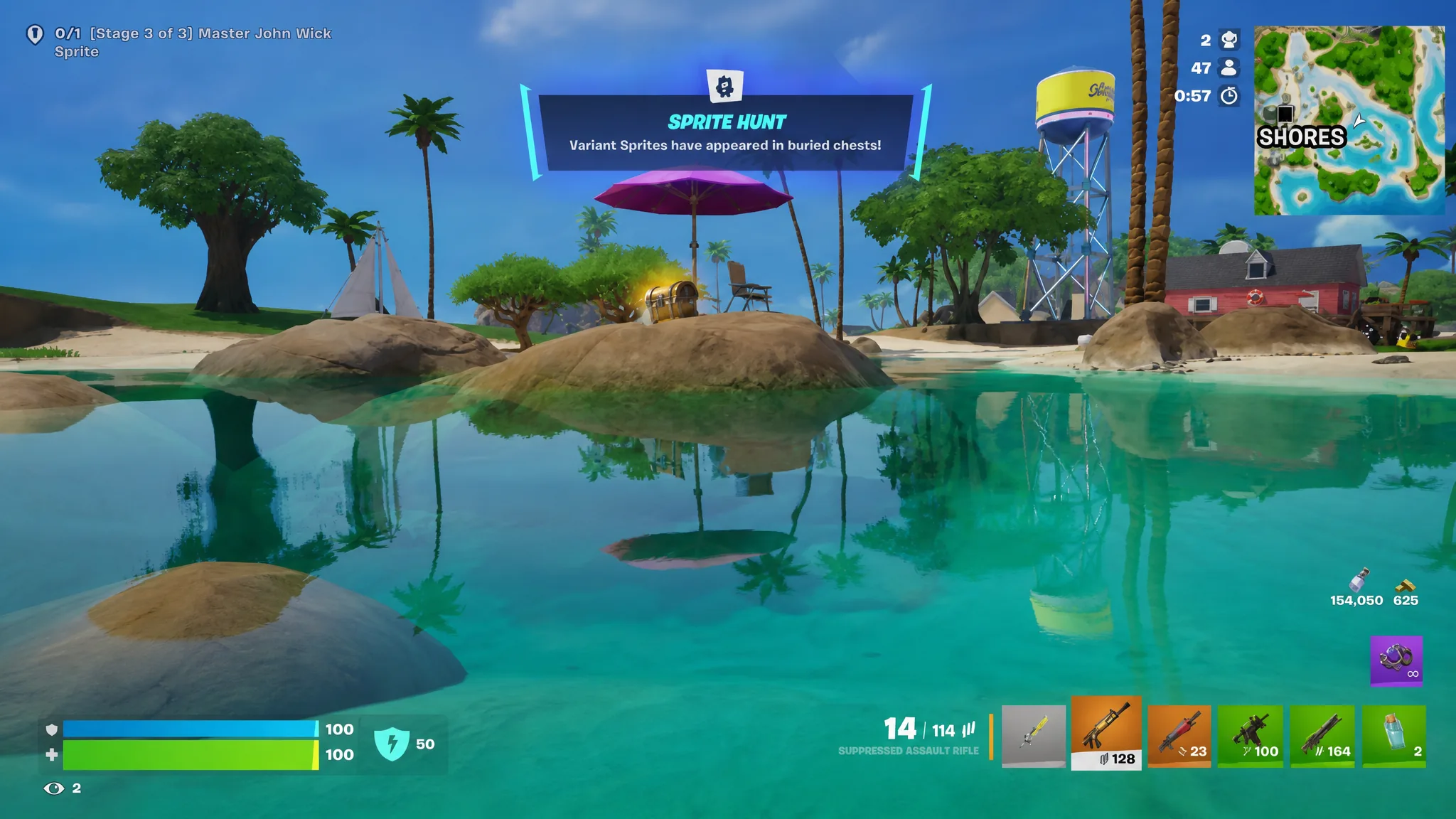 Fortnite Sprite Hunt Rift Anomaly in Chapter 7 Season 3
