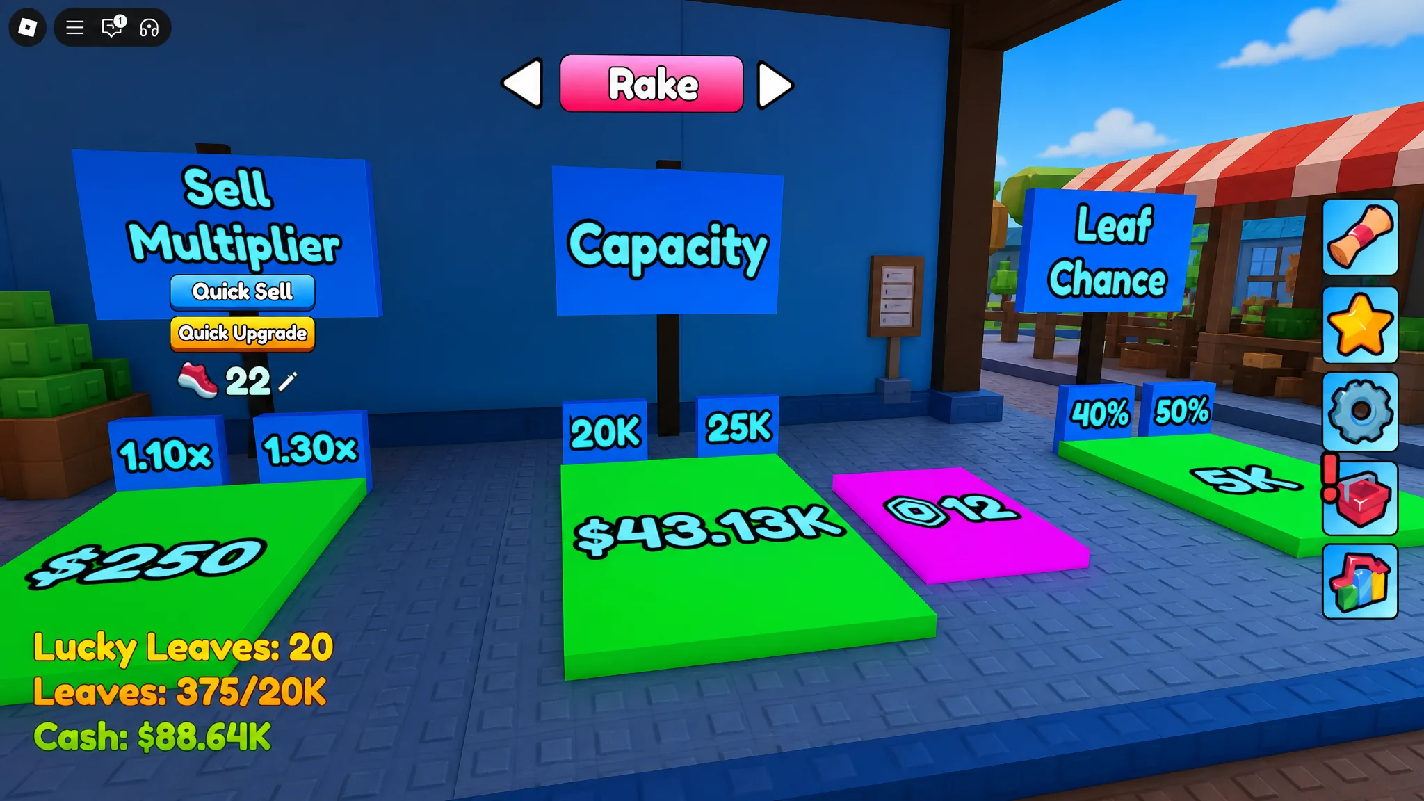 image showing Capacity Upgrade in Garden Cleaner Evolution