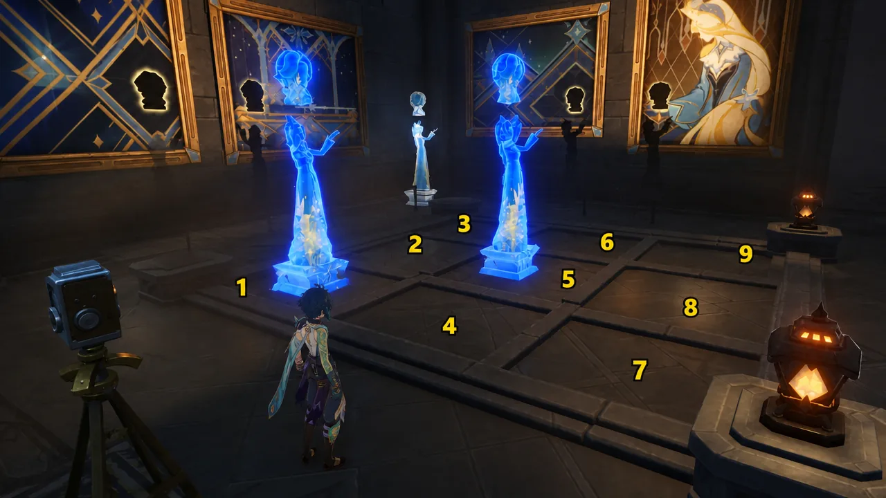 genshin-impact-house-of-the-soulless-quest-guide-full-walkthrough-how-to-solve-puzzle-in-the-secret-room - puzzle solution