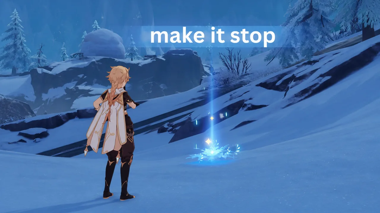 the traveler looking at one of the genshin impact messages