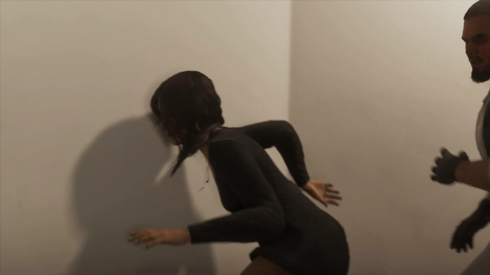 Lucia defending herself in close quarters during the GTA 6 penthouse assault